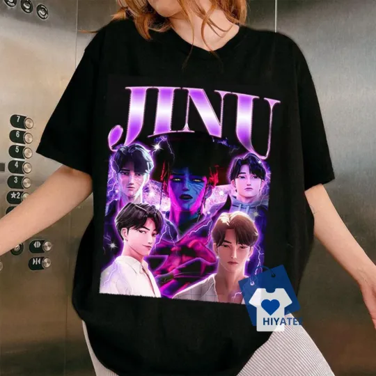 Discover Jinu Saja Boys K-Pop Demon Hunter Huntrix T-Shirt