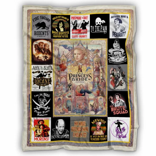 Discover The Princess Bride Blanket, Movies Fleece, Sherpa Blanket Soft and Cozy