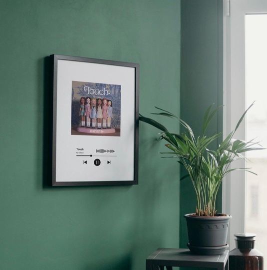 Discover KATSEYE Premium Matte Vertical Poster - Touch Music 2024