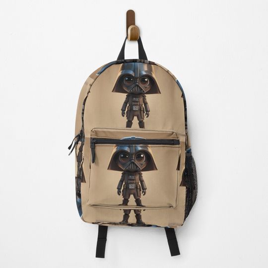 Discover 3d Cartoon Starr Warss Fun Illustration Merch Vibes Backpack