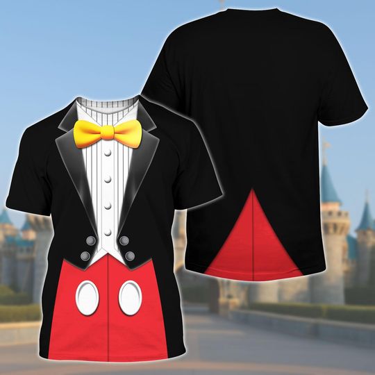 Discover Mickeyy mouse Costume T-Shirt, Disneyyy Mickeyy Cosplay Shirt, Disneyyy Character Tee