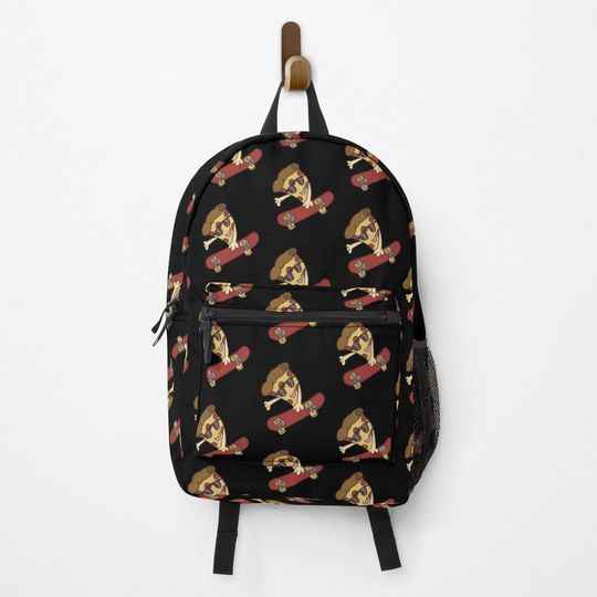 Discover Pizza Skateboarder Backpack