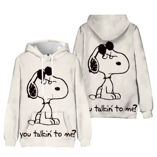 Discover Woman's Hoodie New Autumn/Winter Fashion Y2K Dog cartoon print