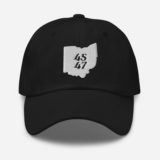 Discover Unisex Ohio For Trump Dad Hat, Trump Hat, MAGA Hat, 45 47 Hat, Ohio Hat, Republican Hat