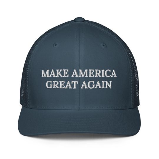Discover Trump 2024 Campaign Hat | MAGA Make America Great Again | Donald Trump Hat Cap Embroidered