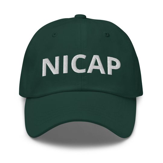 Discover NICAP Embroidered Adjustable Dad Hat, Fallen Angel Hat, Unstructured Baseball Cap, Multiple Colors Dad Hat