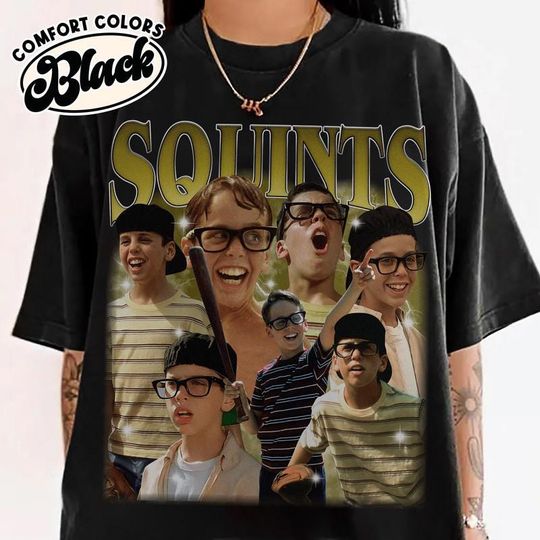 Discover The Sandlot Baseball Legend Squints Shirt