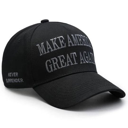 Discover Donald Trump 45-47 Never Surrender Baseball Cap