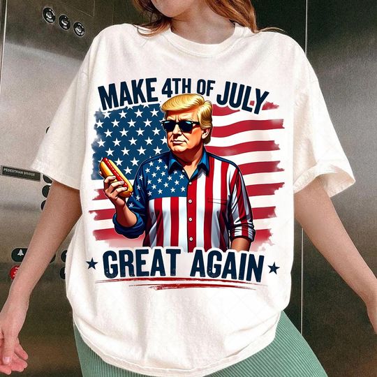 Discover Make 4th Of July Great Again shirt, Happy 4th of july, Retro American 4th Of July