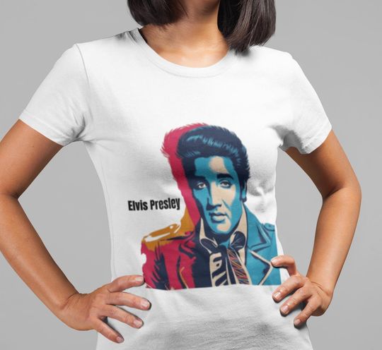 Discover Elvis Presley Rock and Roll Shirt, Gift for Elvis Fans, King of Rock Merch