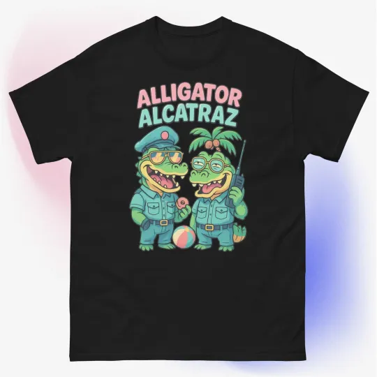 Discover Alligator Alcatraz - Florida Design 5 T-Shirt
