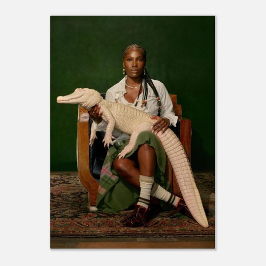 Discover Doechii - Alligator Bites Never Heal Album Cover Poster, Hip Hop Rap Poster