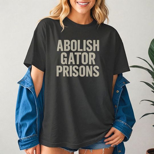 Discover Florida Alligator Alcatraz Protest Shirt, Meme Everglades Tee