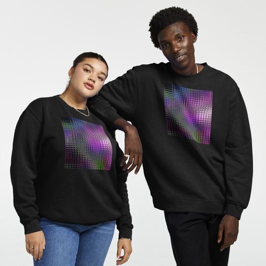 Discover MVB Abstract Mosaic illusion design Pullover Sweatshirt