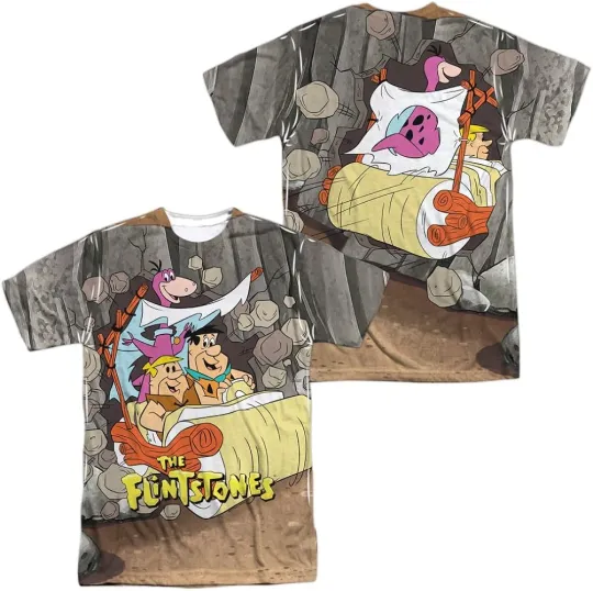 Discover T-Shirt 3D Unisex The Flintstone Comic
