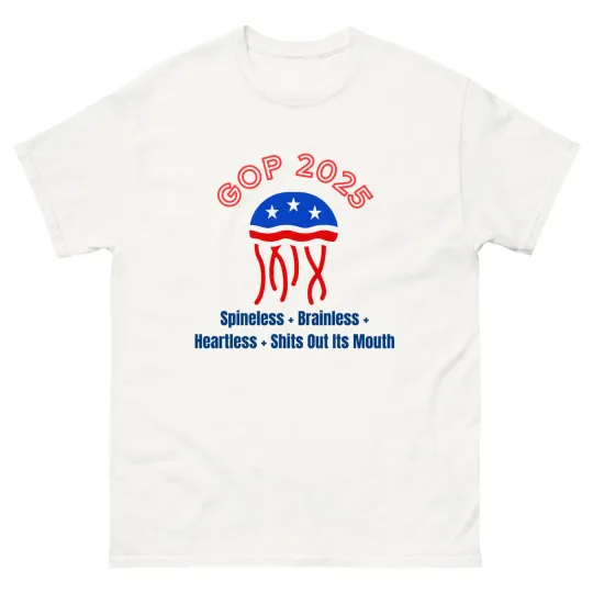 Discover Funny Anti-Trump GOP Jellyfish T-Shirt
