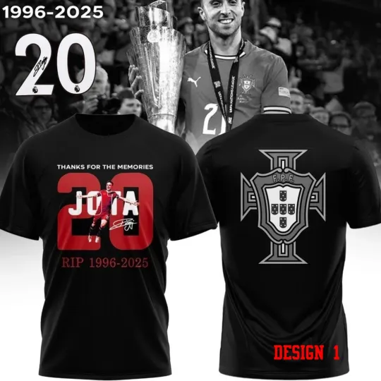 Discover Thanks for the Memories Diogo Jota 1996-2025 You’ll Never Walk Alone Fan Gift