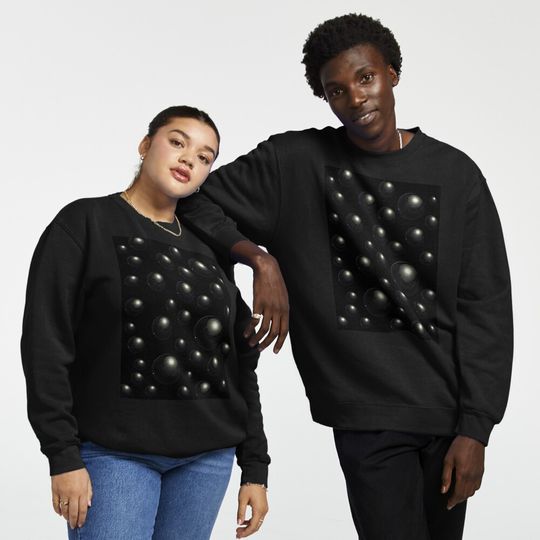 Discover Titanium planets Pullover Sweatshirt