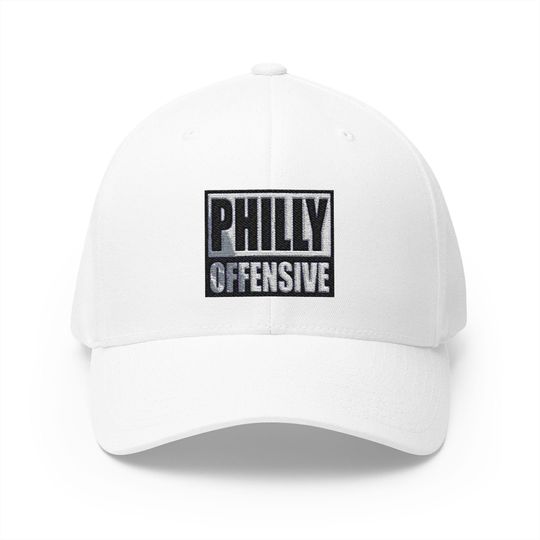 Discover Embroidered Closed-Back Cap, Philly Offensive Baseball Hat