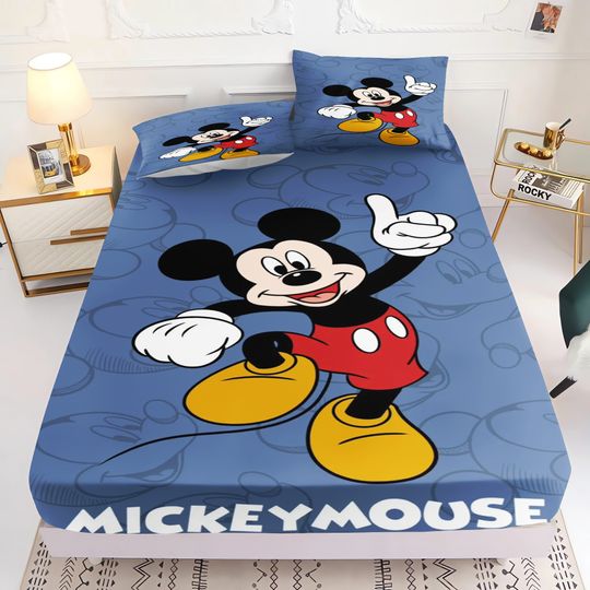 Discover Mickeyy 3d Children'S Bedding Set