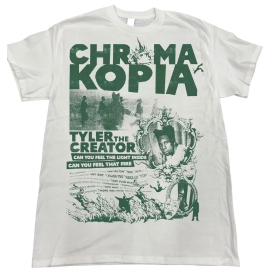 Discover Tyler, the Creator Chromakopia The World Tour 2025 T-shirt