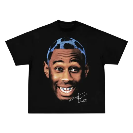 Discover Tyler the Creator Big Face Graphic T-shirt