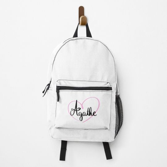 Discover Pink heart agathe Backpack