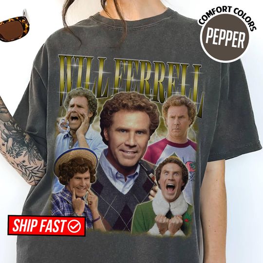 Discover Will Ferrell Retro Bootleg Shirt