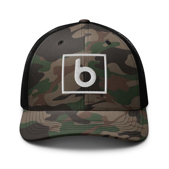 Discover Camouflage trucker hat