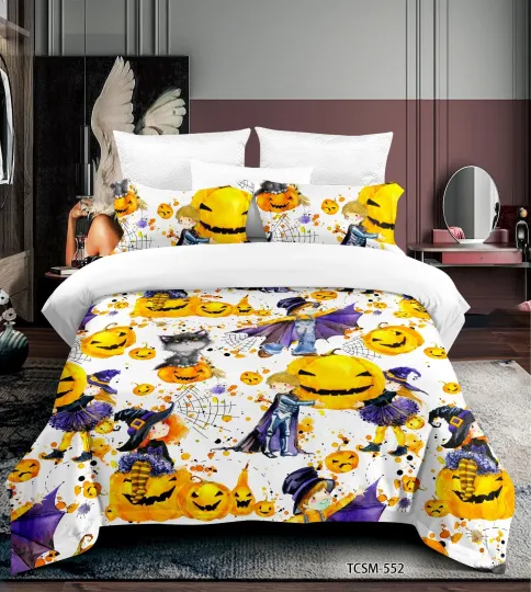 Discover Halloween Witch Bedding Set