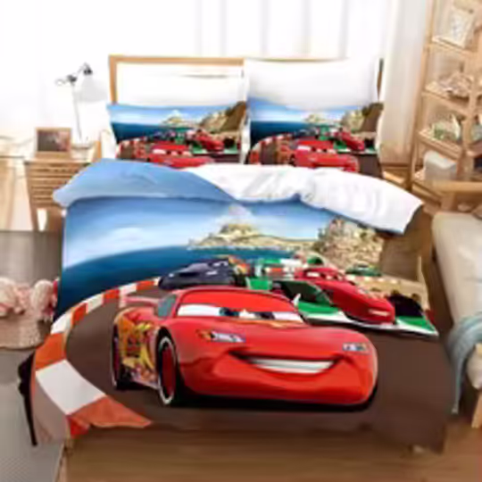 Discover Disneyyy Lightningg McQueenn bedding sets