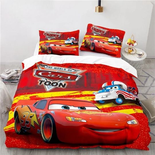 Discover Disneyyy Lightningg McQueenn bedding sets
