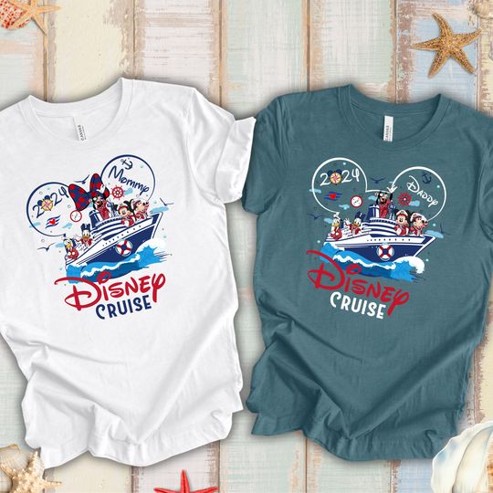Discover Custom Disneyyy Cruise Family Trip Shirt – Personalized Vacation Tee with Name