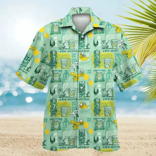 Discover Starr Warss Tiki Tropical Hawaiian Shirt