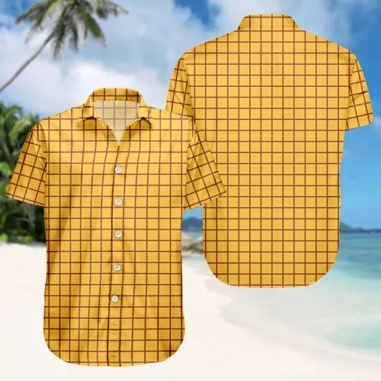 Discover Pixar toy stories Sheriff Woodyy Cosplay Costume Reach For The Sky Hawaiian Shirt