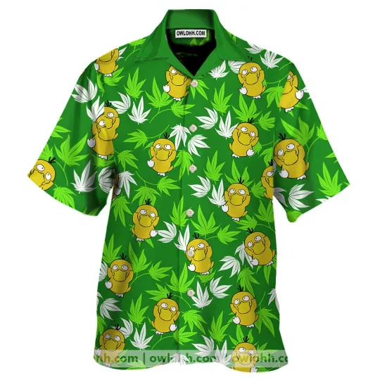 Discover PKM Psyduck Hawaiian Shirt