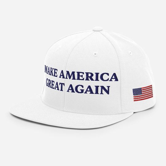 Discover Trump Hat | MAGA Make America Great Again President | Donald Trump Hat Navy Embroidered
