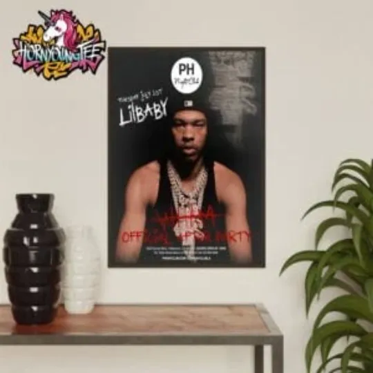 Discover Lil Baby WHAM After Party Poster PH Night Club July 1 2025 Poster