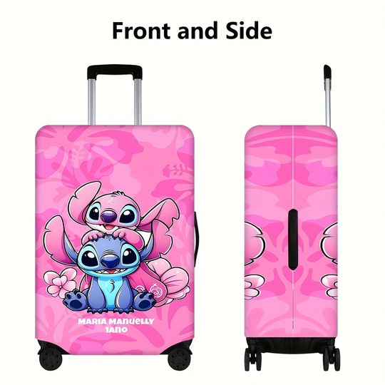 Discover Stitchh & Angel polyester luggage case, elastic luggage cover