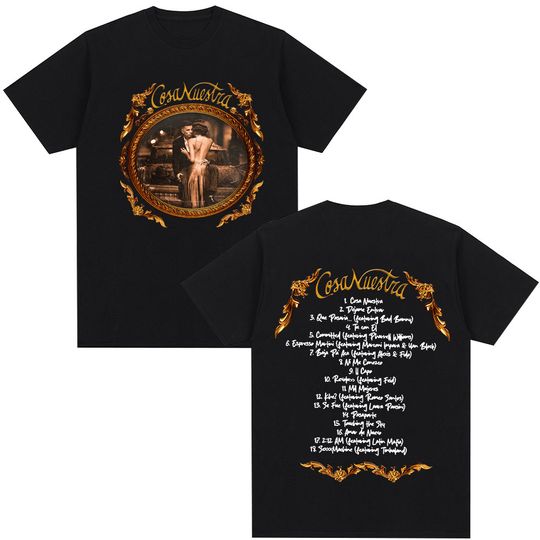 Discover Rauw Alejandro Cosa Nuestra Tour 2025 T Shirts