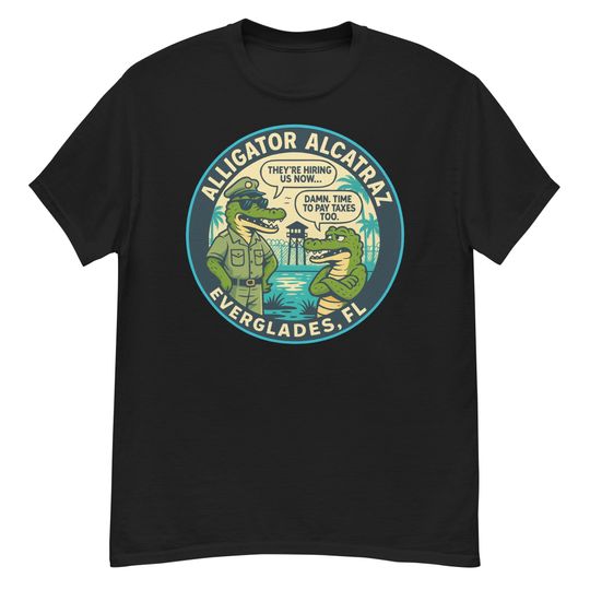 Discover alligator alcatraz shirt