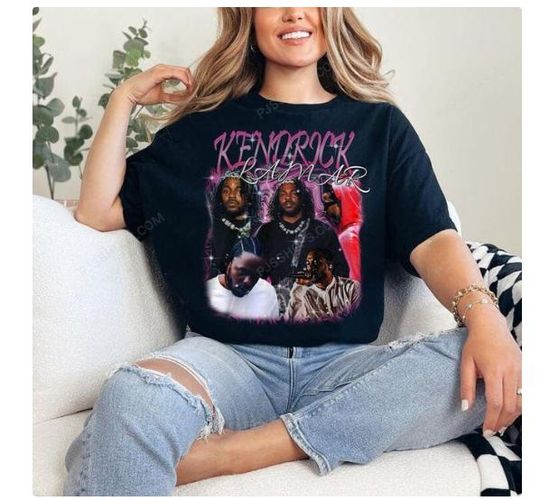 Discover Kendrick Lamar Rap Tee, Vintage Hip Hop Shirt
