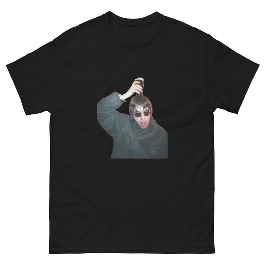 Discover Oasis Liam Gallagher Guinness Tee Shirt