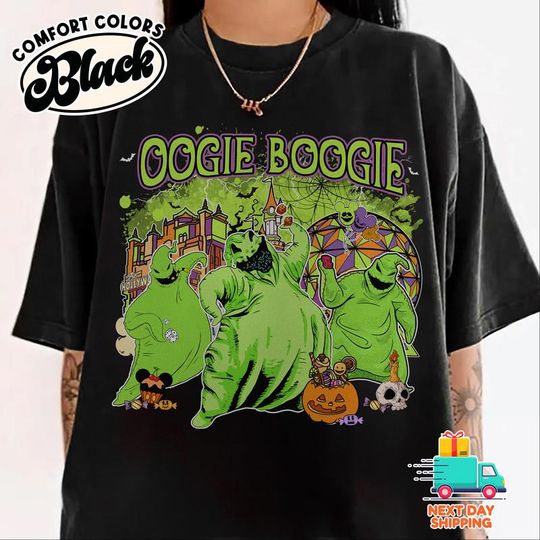 Discover Nightmare Before Christmas Shirt Disneyyland Halloween 2025