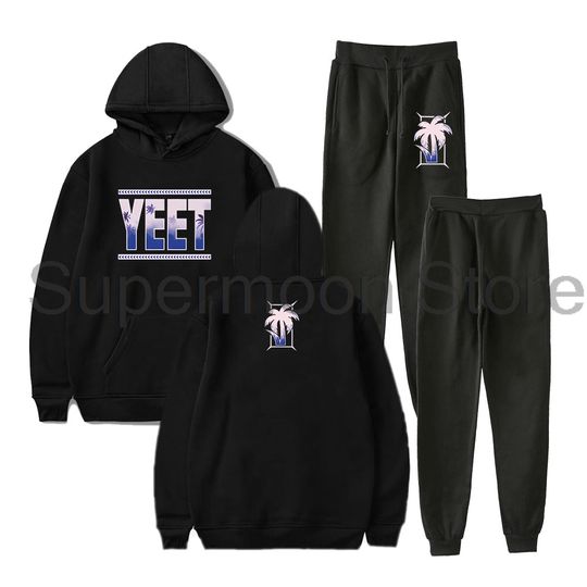 Discover Jey Uso Yeet Merch Hoodie Jogger Set