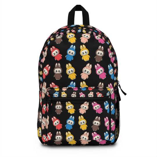 Discover Labubu Backpack, Cute Labubu Backpack For School, Gift for Children, Labubu Bag, Colorful Labubu Book Bag, Colorful Labubu Backpack