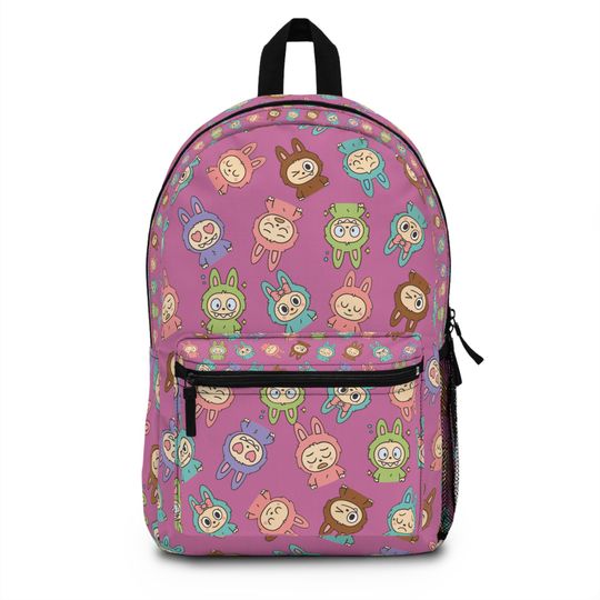 Discover Labubu Backpack, Cute Labubu Backpack For School, Gift for Children, Labubu Bag, Colorful Labubu Book Bag, Colorful Labubu Backpack