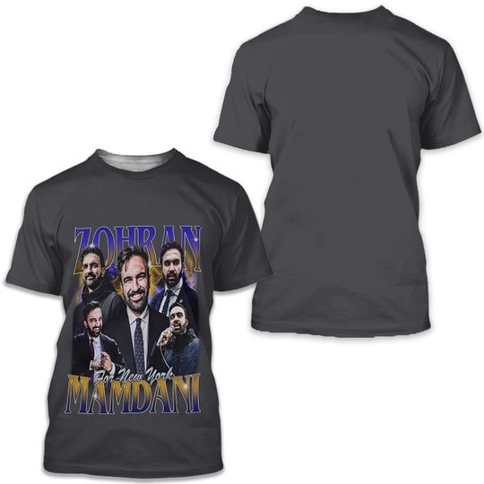 Discover Zohran For New York City Bootleg 90s Vintage Shirt