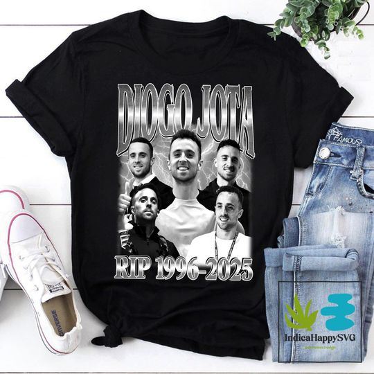 Discover RIP Diogo Jota 1996-2025 Shirt, Funny Football Tribute Tee