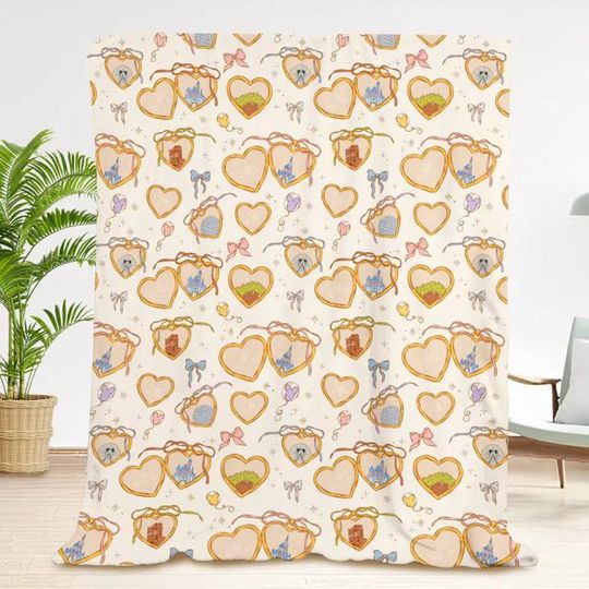 Discover Disneyyy Park Girly throw Blanket; Park Blanket; Throw Blanket Soft;